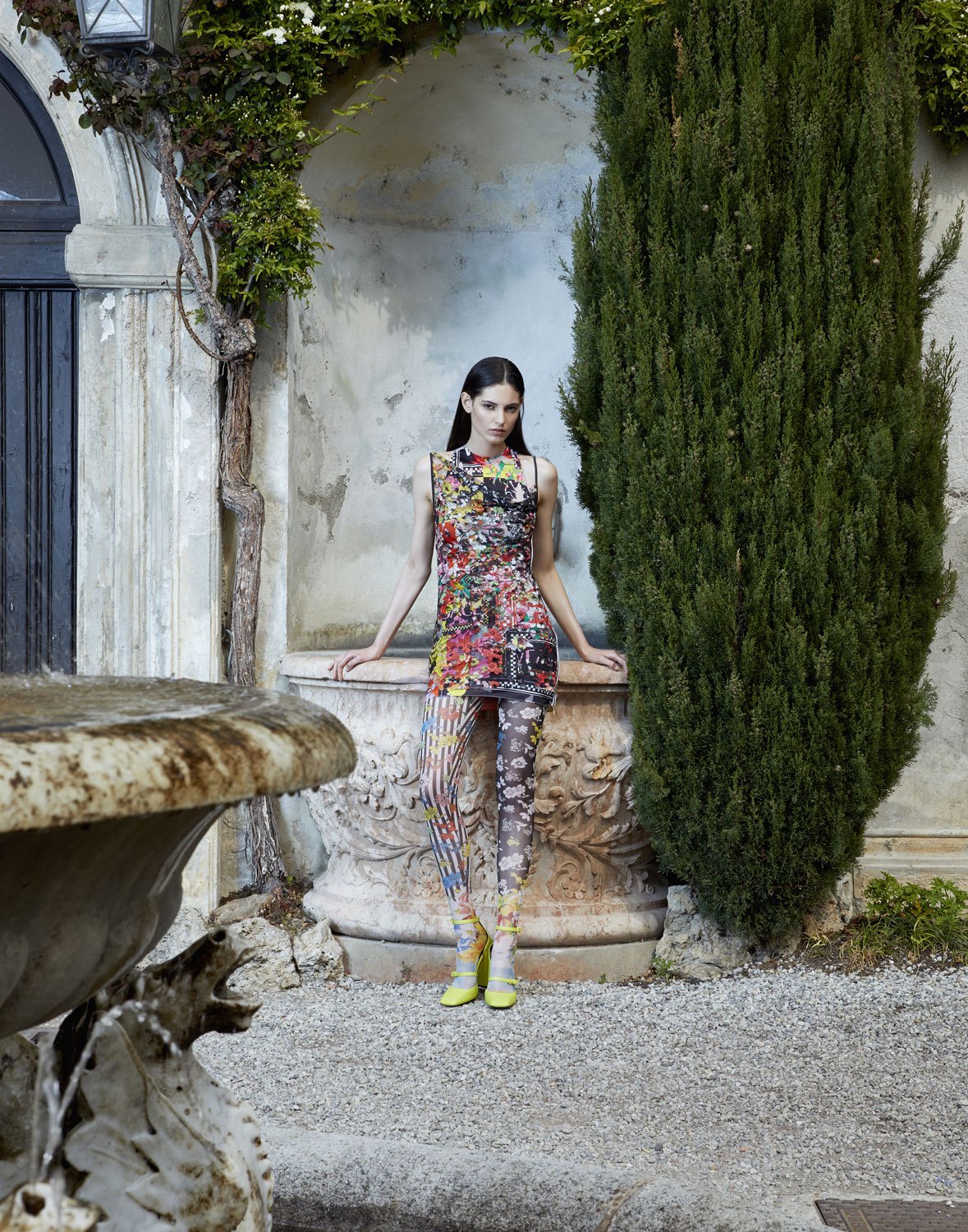 Lake Como Editorial Fashion photography shoot  