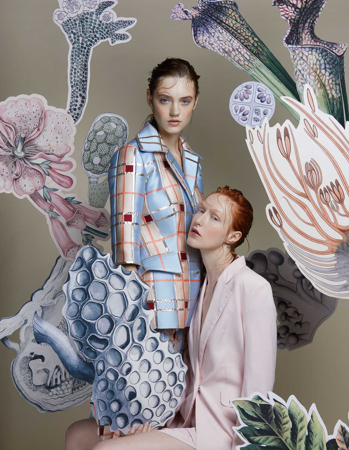 Cover story editorial for La Botanica Fashion Magazine