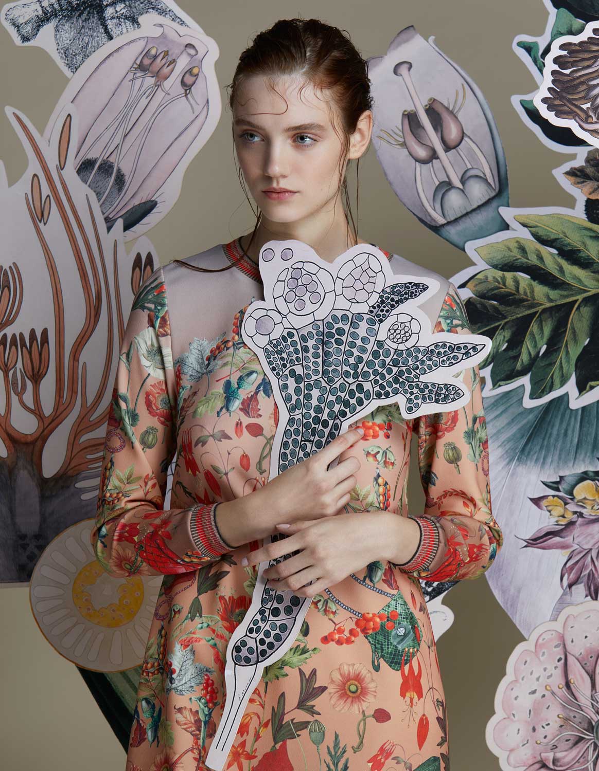 Cover story editorial for La Botanica Fashion Magazine