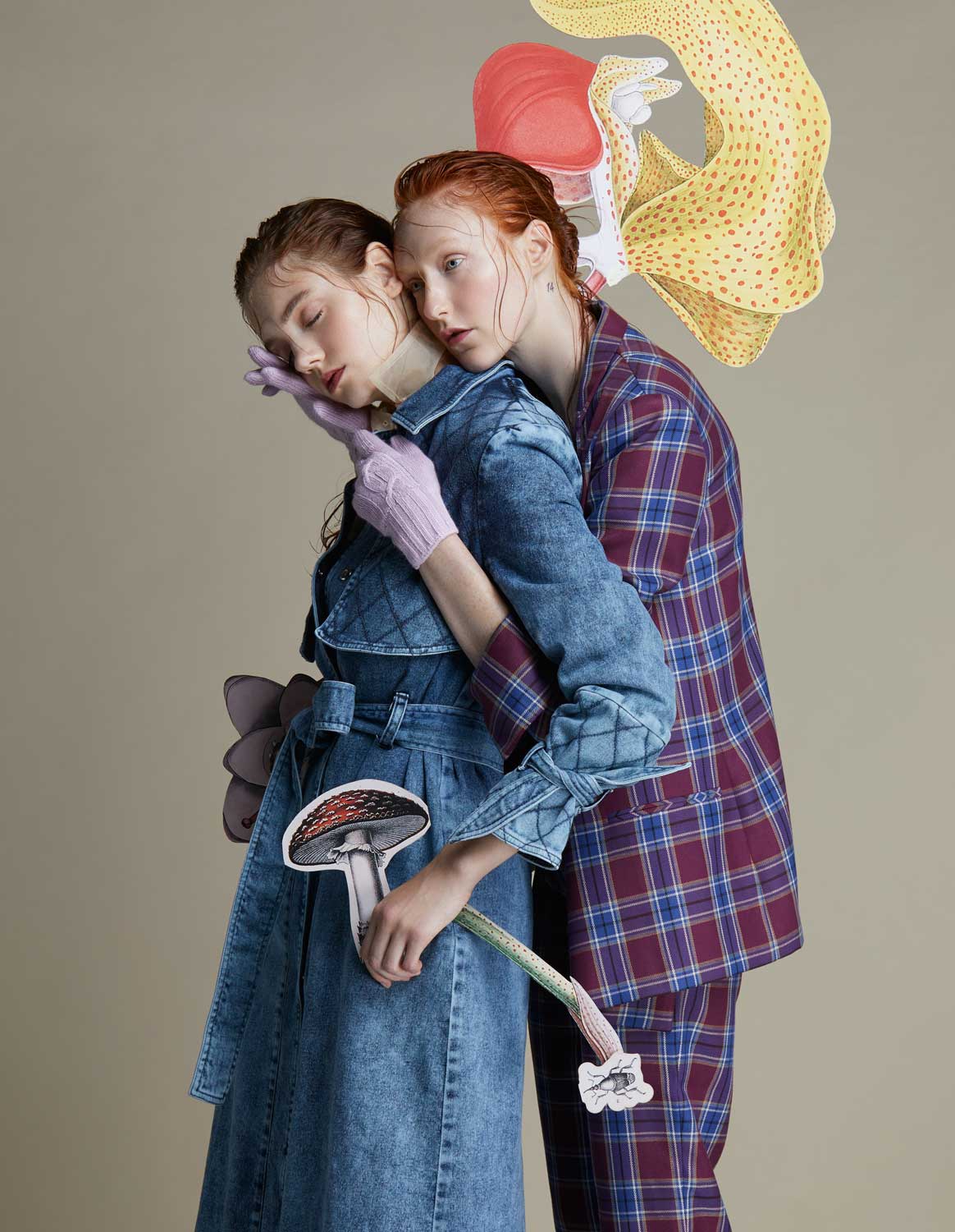 Cover story editorial for La Botanica Fashion Magazine