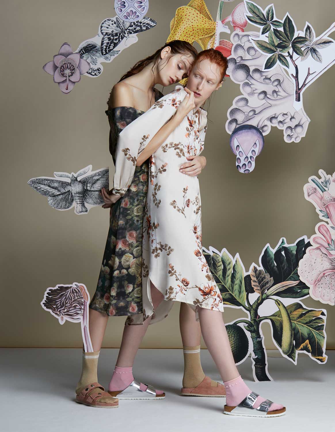 Cover story editorial for La Botanica Fashion Magazine