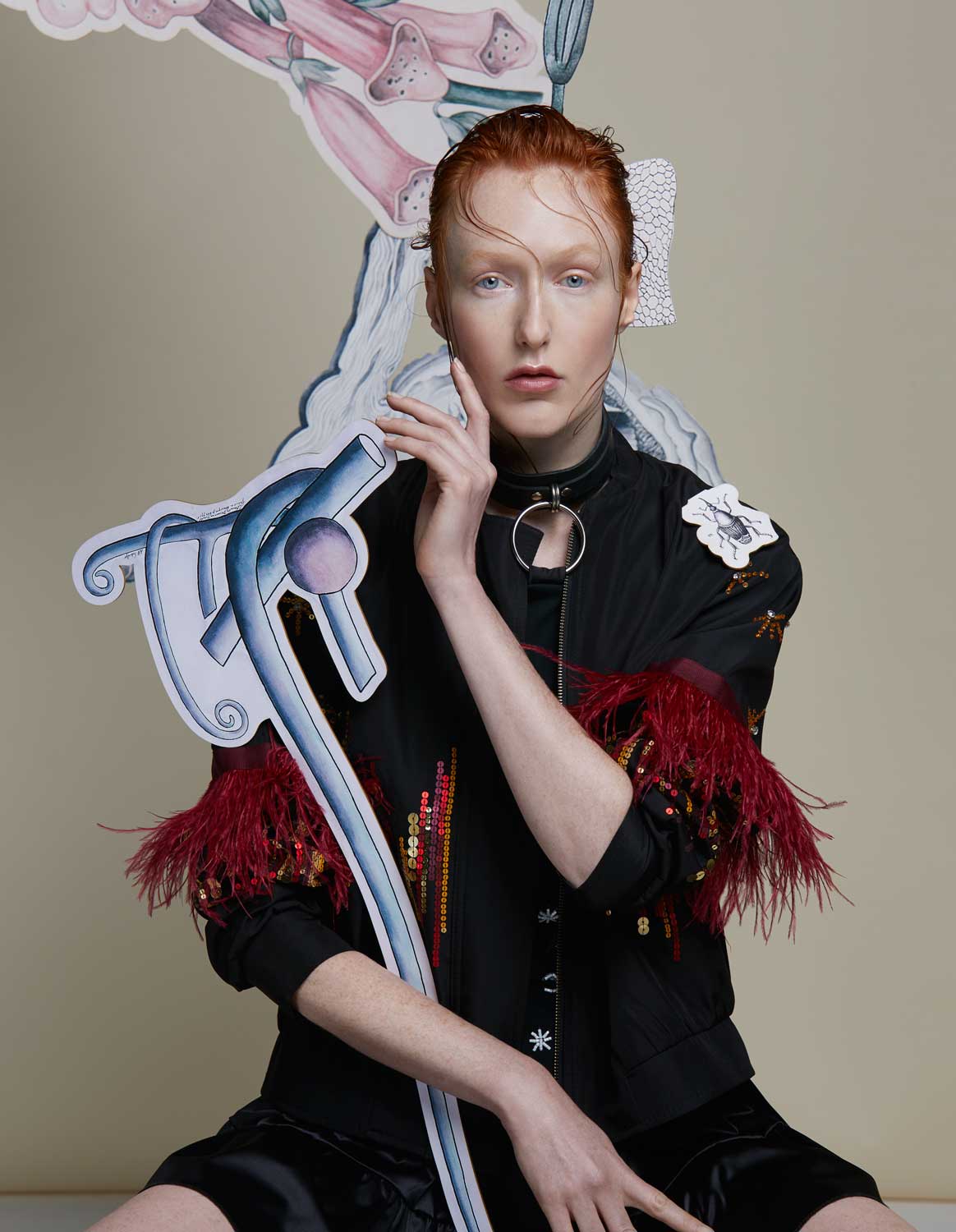 Cover story editorial for La Botanica Fashion Magazine