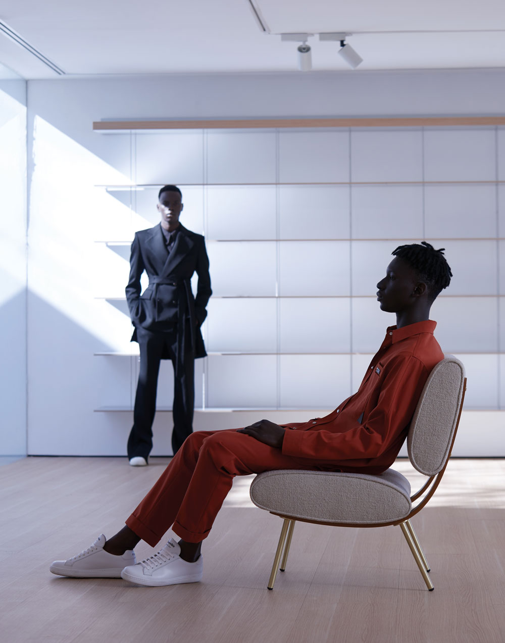 L'Officiel HOMMES men's fashion photographer Milan