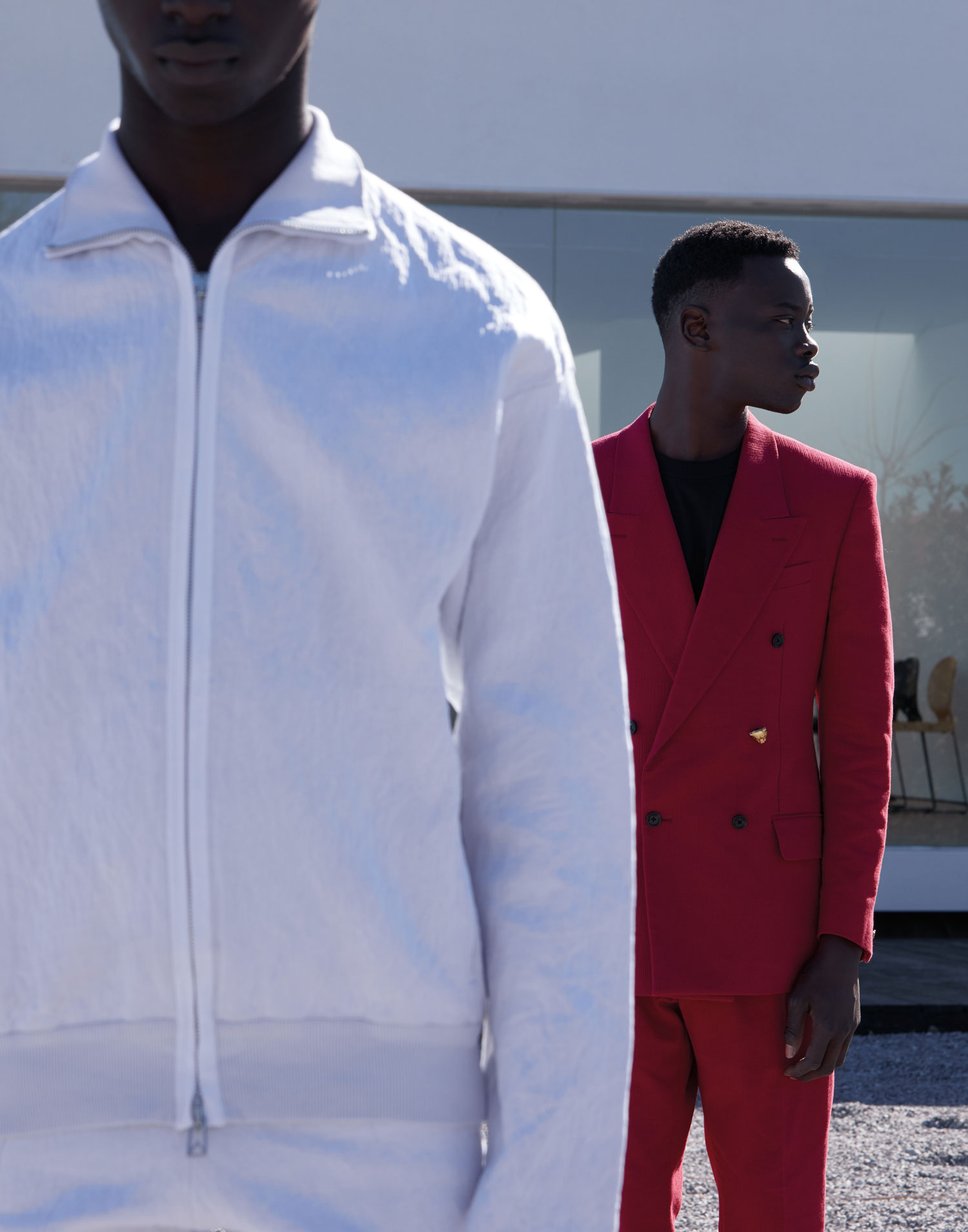 L'Officiel HOMMES men's fashion photographer Milan