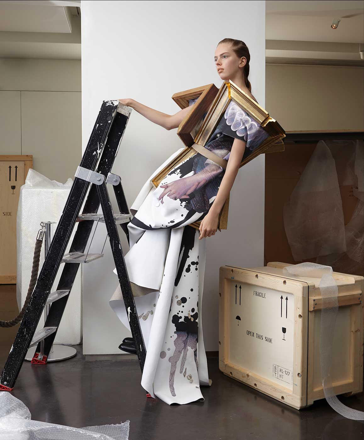 L'Officiel India Magazine Viktor & Rolf Haute Couture magazine editorial