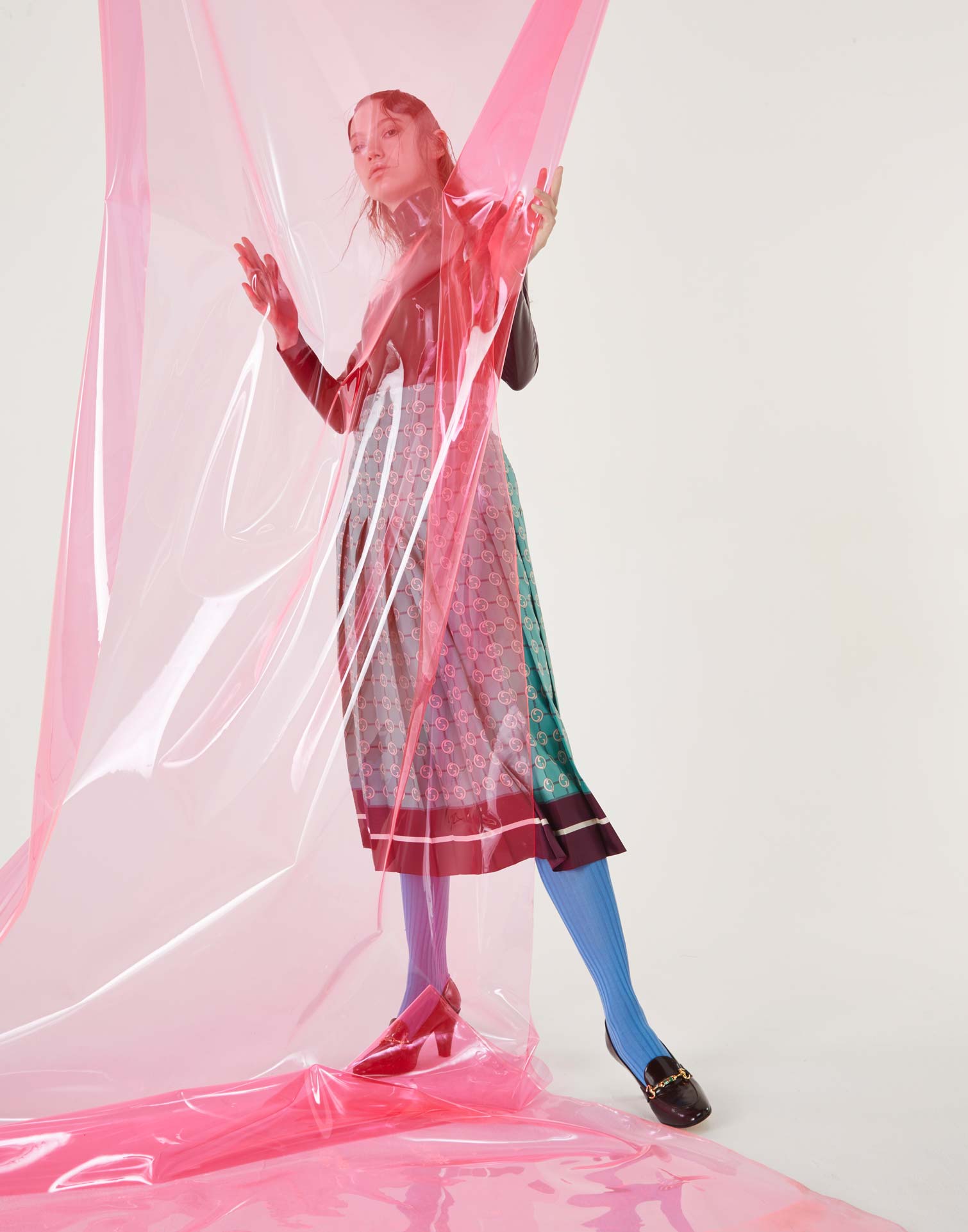 L'Officiel Austria La Vie en Plastique editoriale di moda