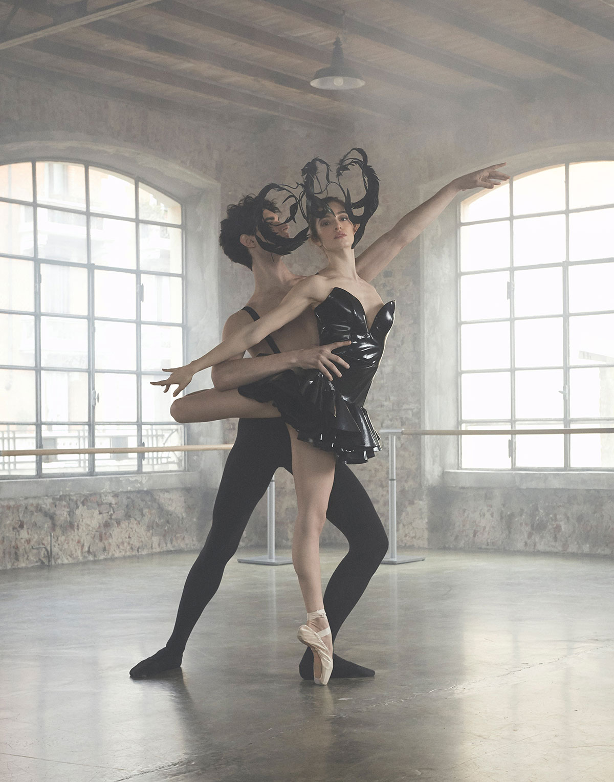 Ballet Dancing Editorial Fashion photography shoot  