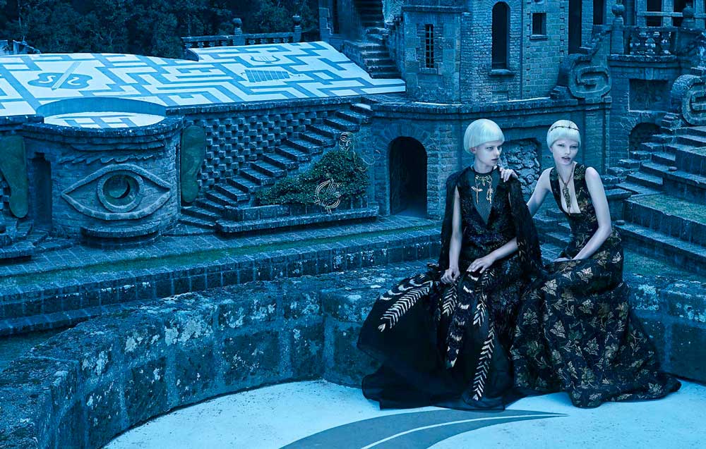Valentino Haute Couture Mirabilia for ODDA magazine