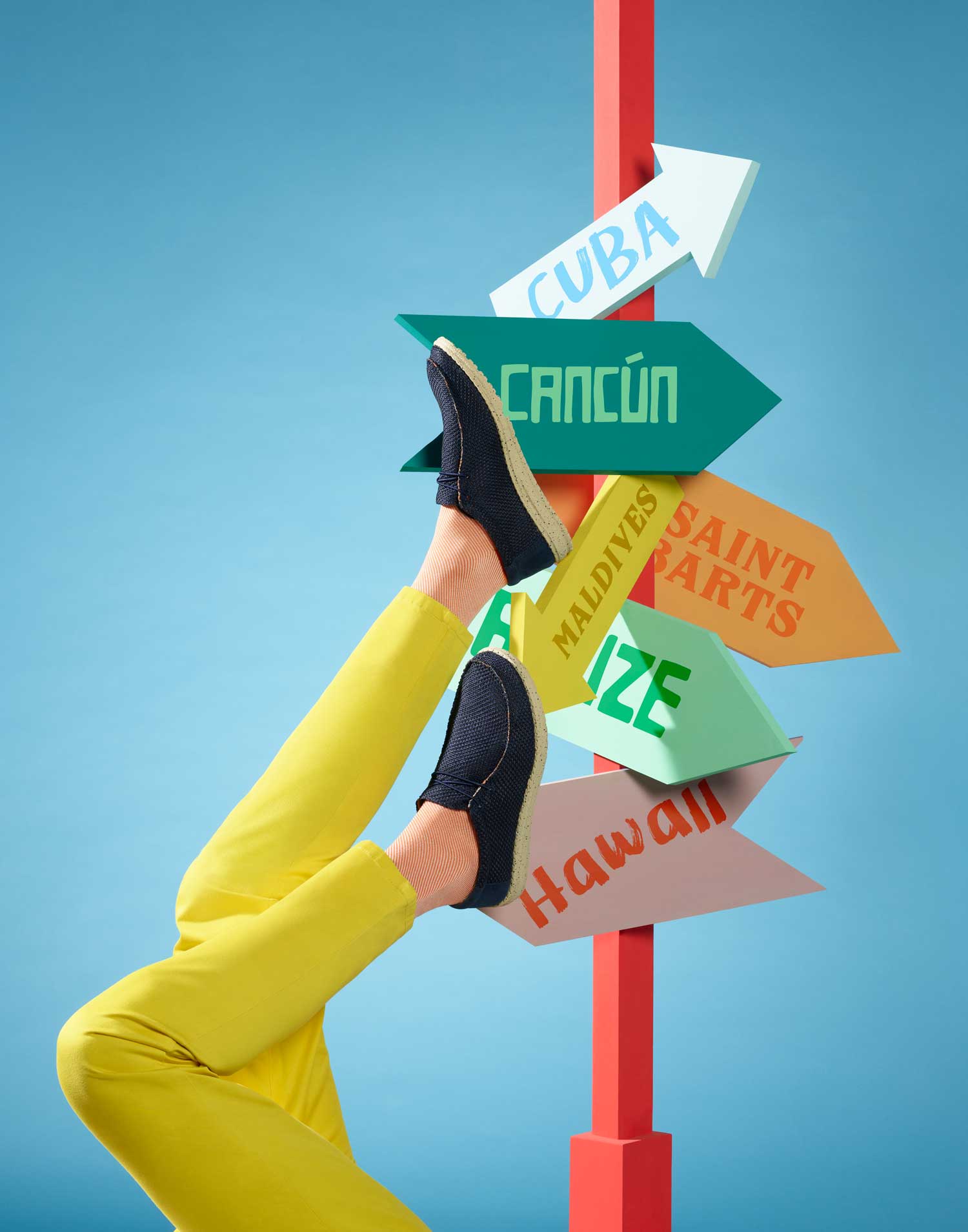 Bata still-life colorful instagram Vogue shareable 2019