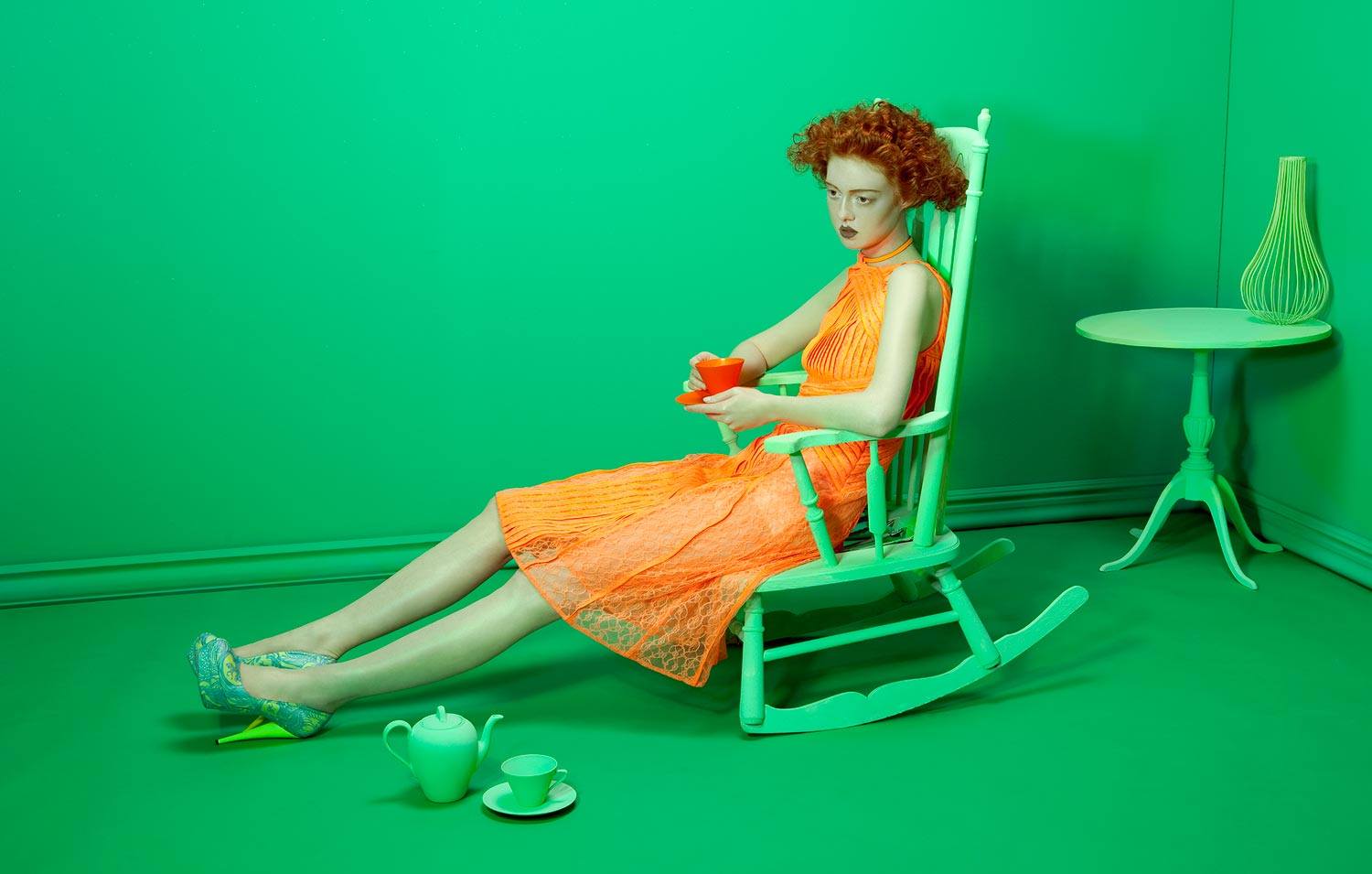 Vogue Italia Talents on Set, Killing Time