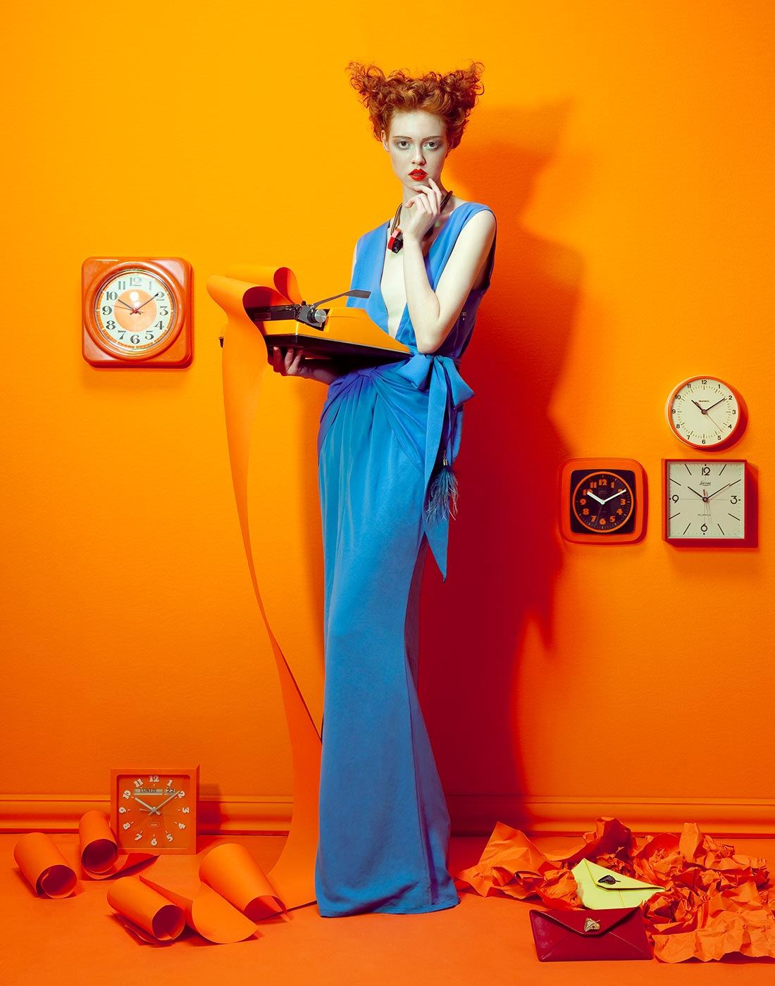 Vogue Italia Talents on Set, Killing Time