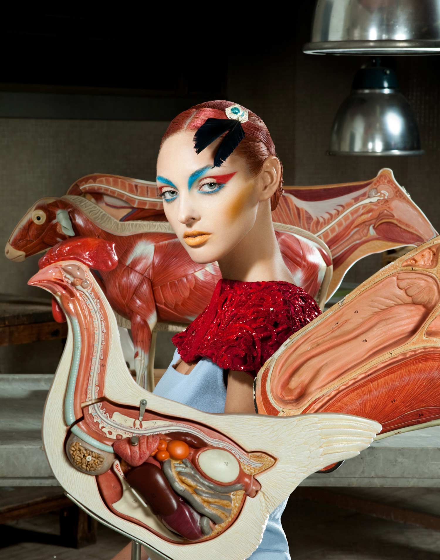 Vogue Italia Talents on Set, Under my Skin