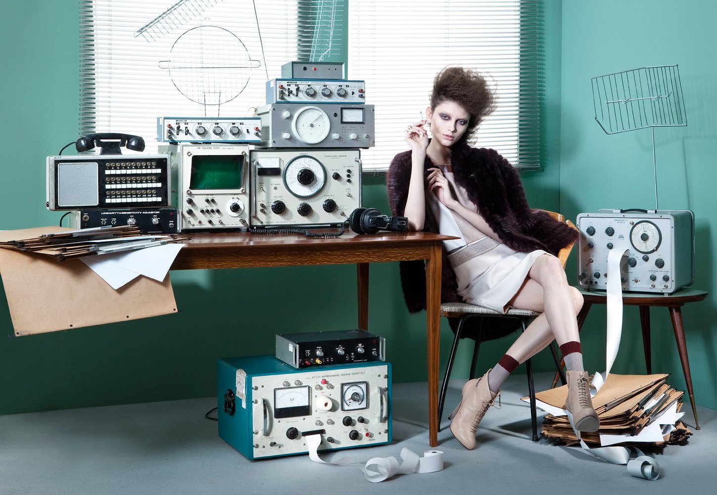 Vogue Italia Talents on Set, DDR